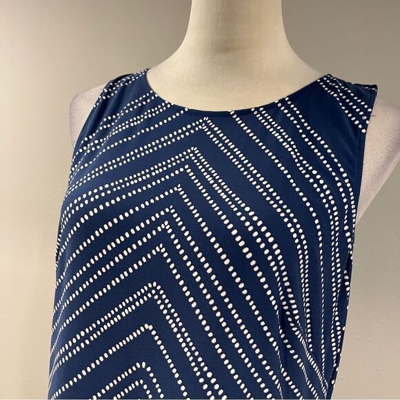 Summer sleeveless dot print Maxi Dress - Picture 2 of 13